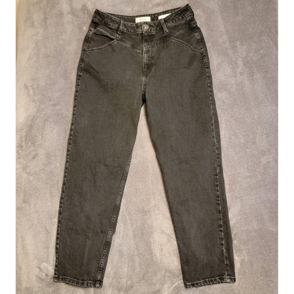 Vintage Guess Mom Jean Black Size 30
